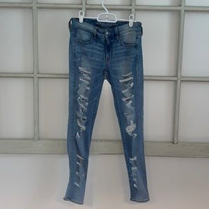 Lot of 2 American Eagle skinny jeans